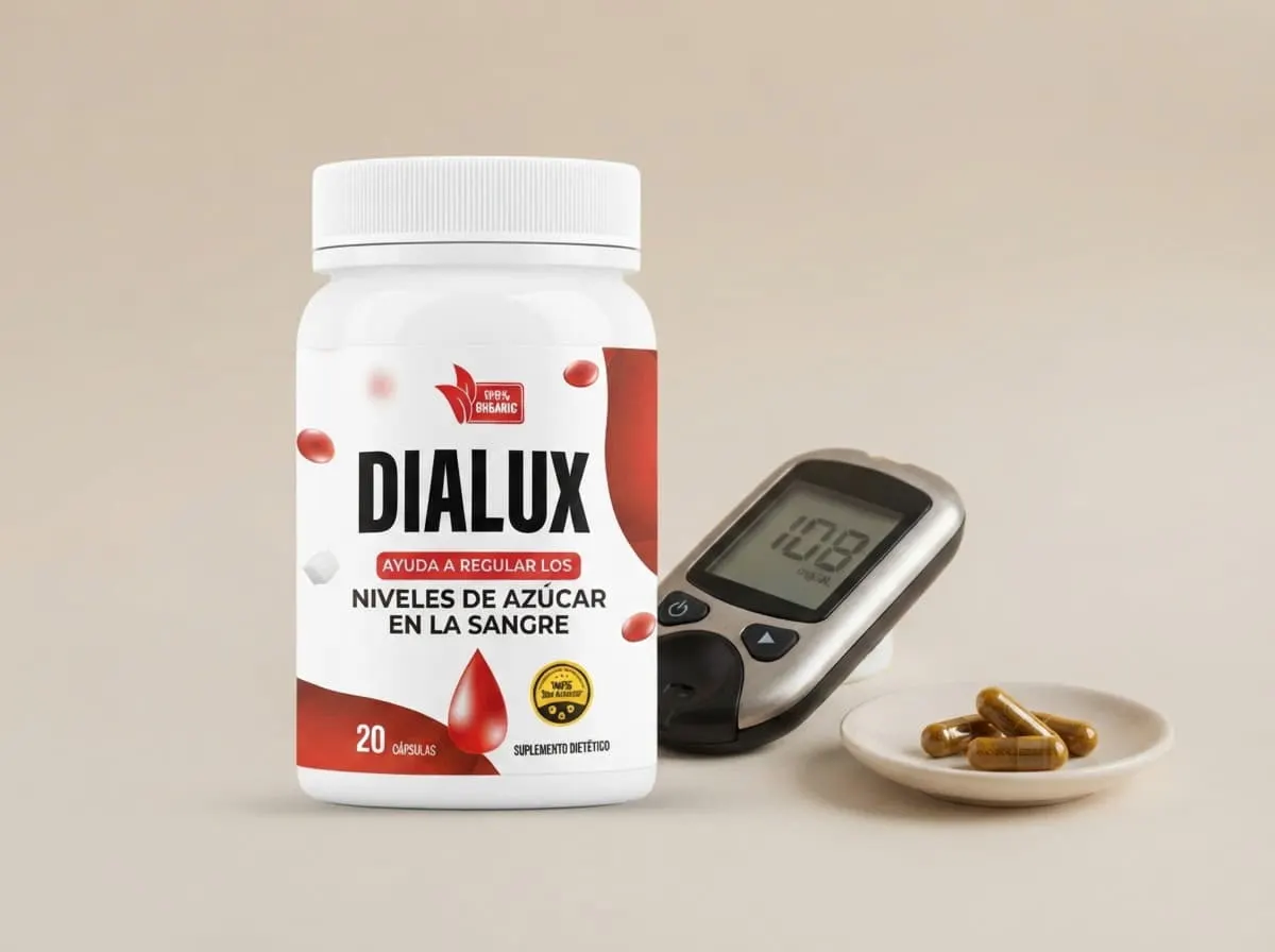 Dialux, composición vegetal, fondo neutro