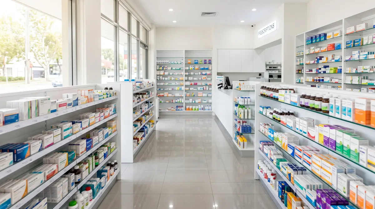 Farmacia, punto de venta